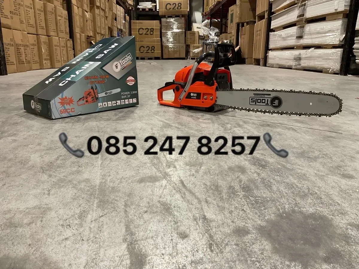 Brand New 55CC Chainsaw - Image 2