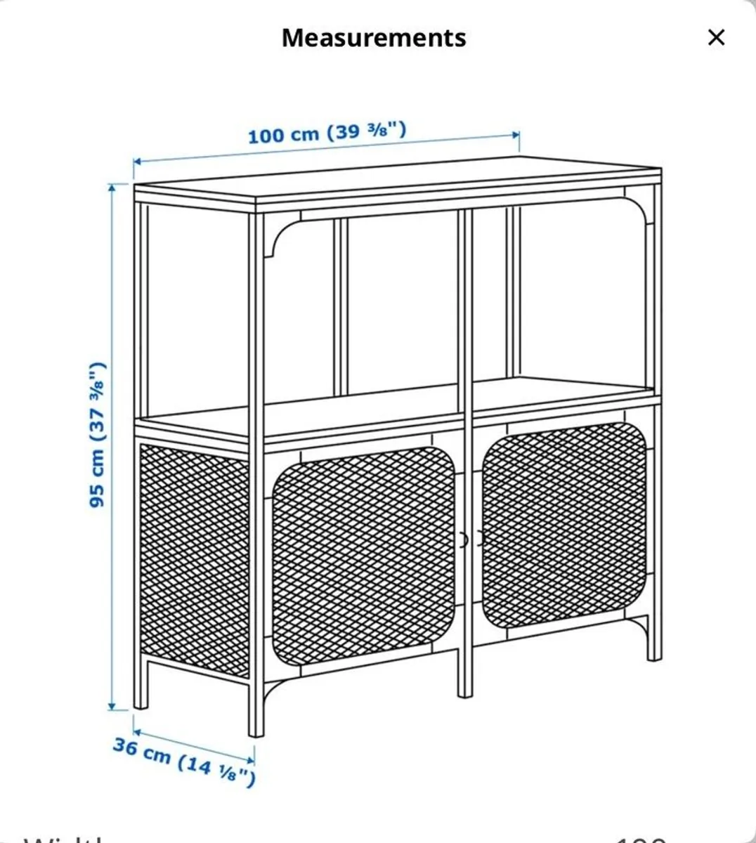 Fjallbo Ikea Cabinet - Image 3