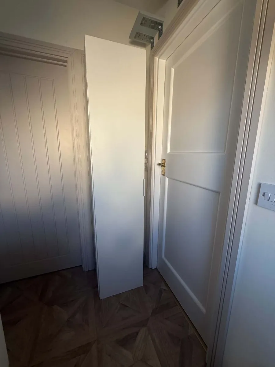 Ikea Wardrobe with shelves (Hole in back) - Image 2