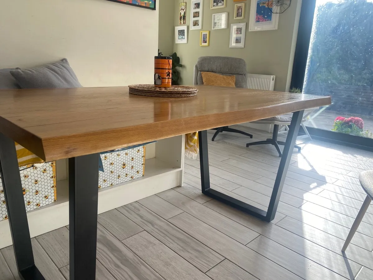 Dining table - collection only Buncrana area - Image 3