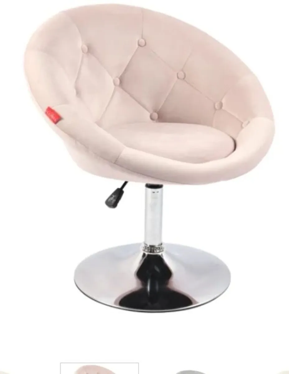 Bella Swivel Vanity Chair / 3 Colours - Image 2