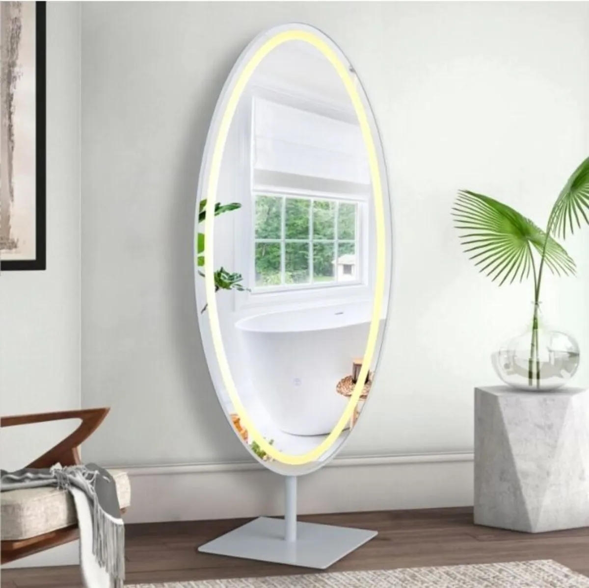 Dubai Royale LED Mirror with Bluetooth Speaker - Image 2