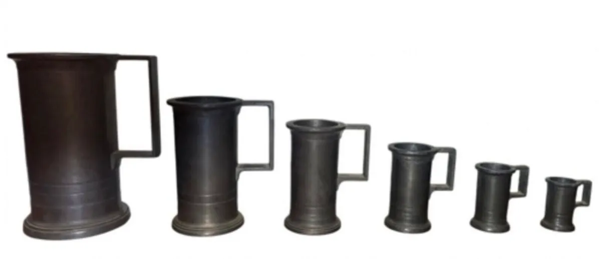 Graduated measuring jugs