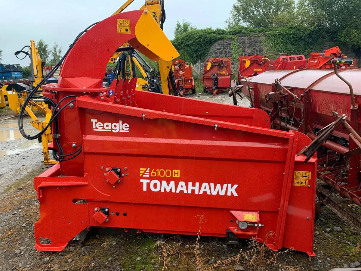 TEAGLE 6100H LOADER MOUNTED BALE SHREDDER, 0% - Image 4