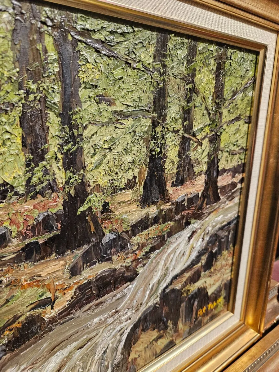 Picture Oil on Canvas - Image 2