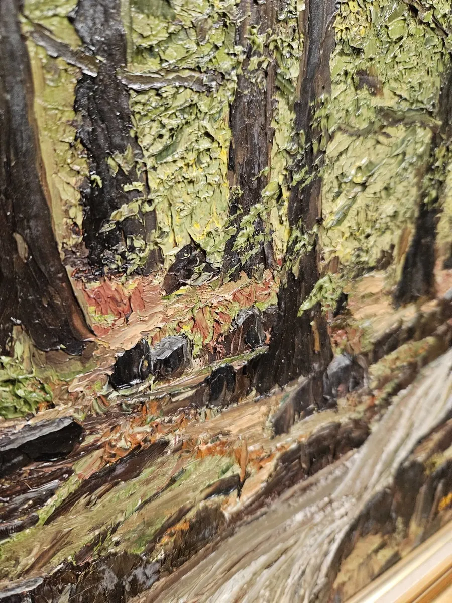 Picture Oil on Canvas - Image 4