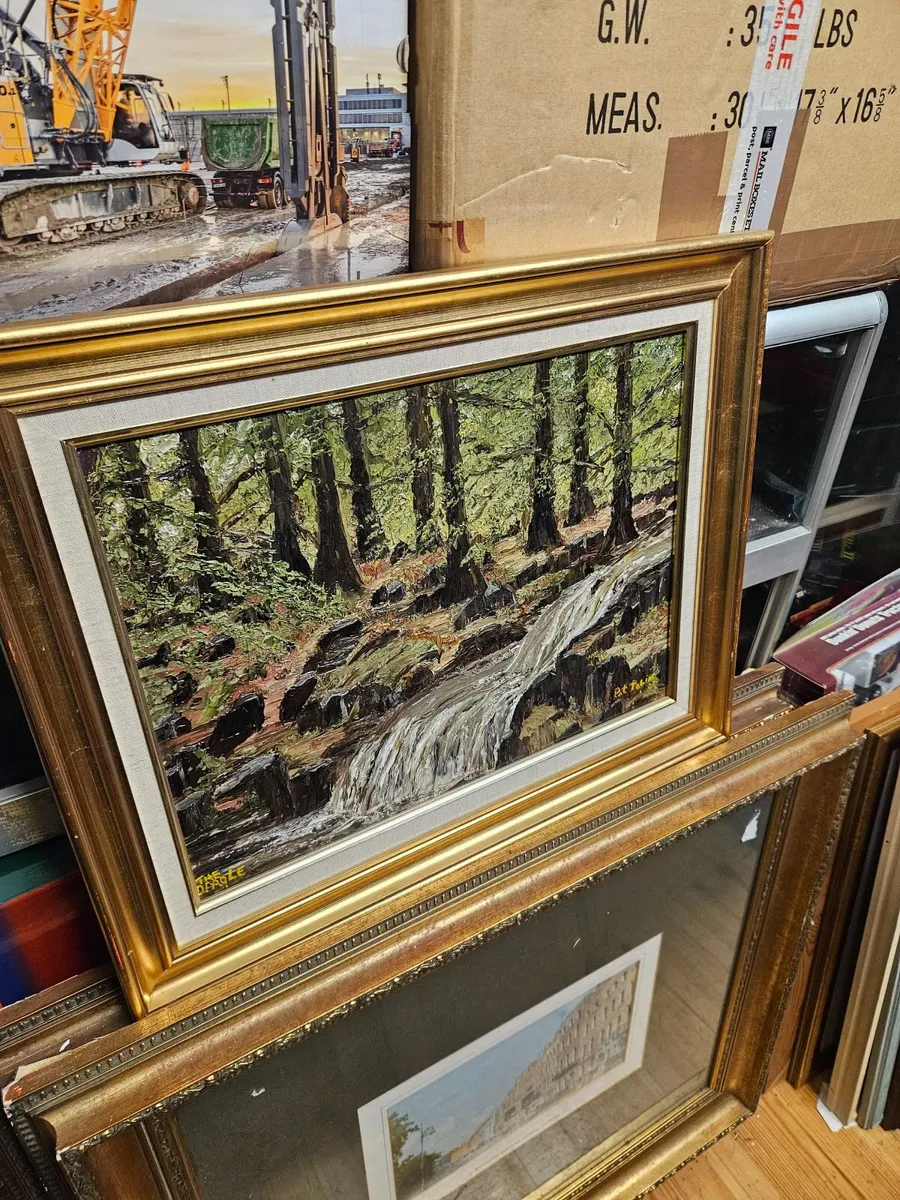 Picture Oil on Canvas - Image 1