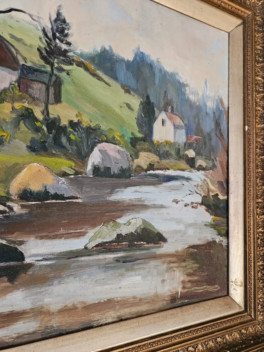 Picture Oil on Canvas - Image 2