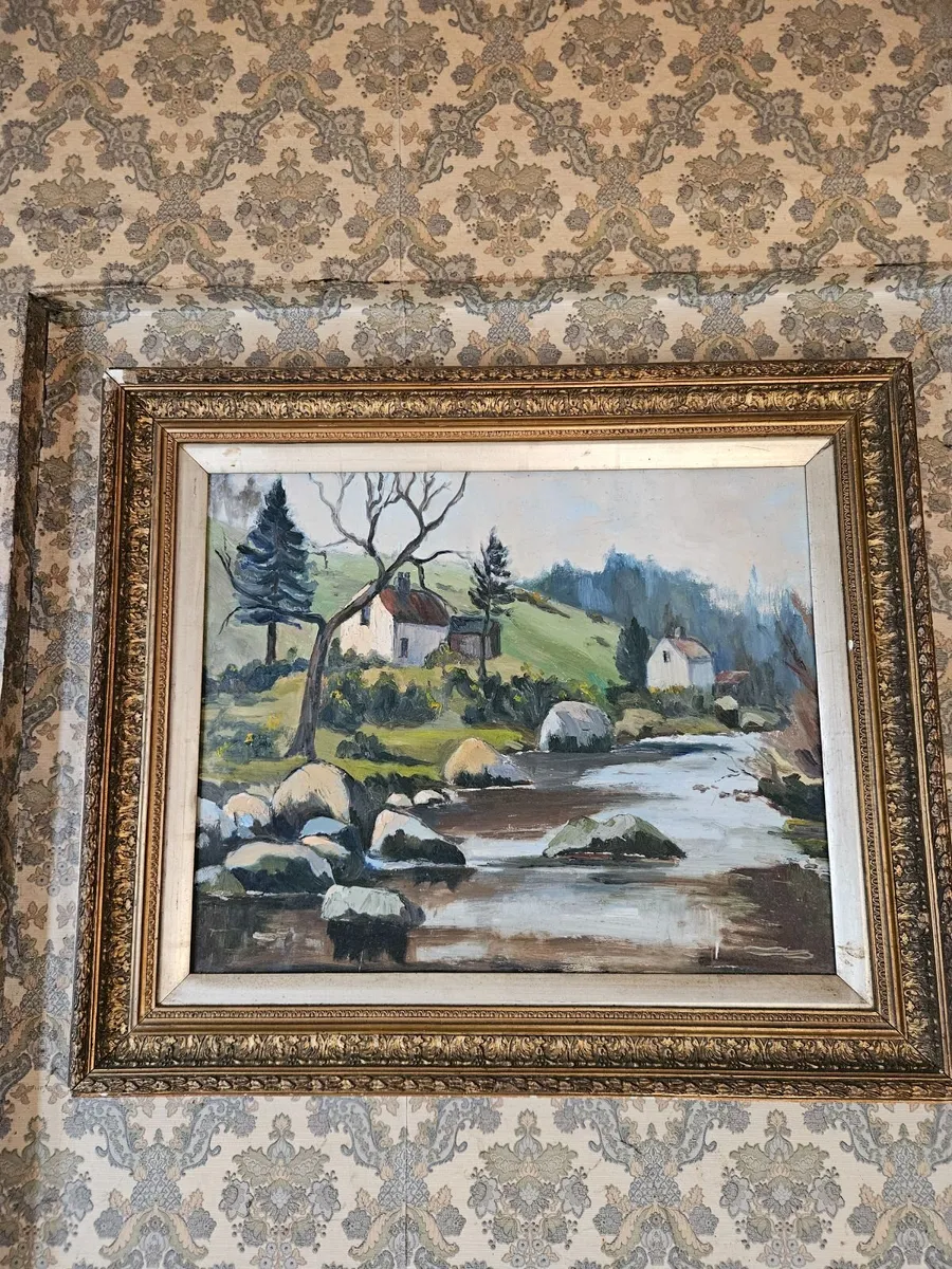 Picture Oil on Canvas - Image 1