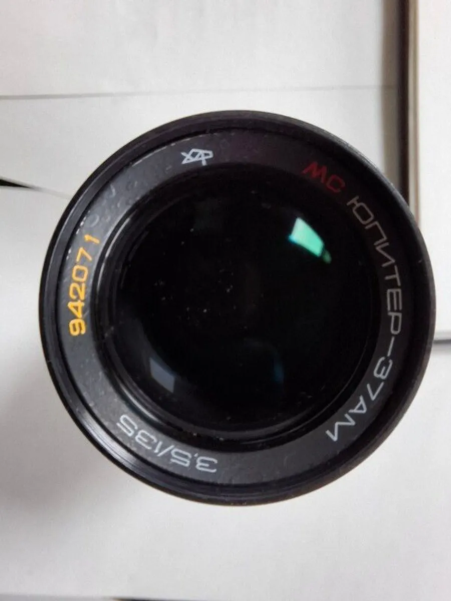 Vintage Soviet MC Jupiter-37AM 3.5/135mm camera lens - Image 2