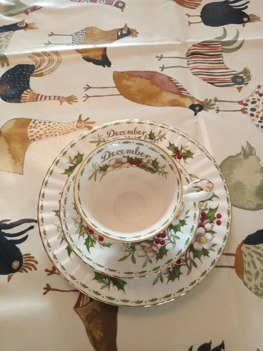 Royal Albert cup , saucer , plate - Image 1