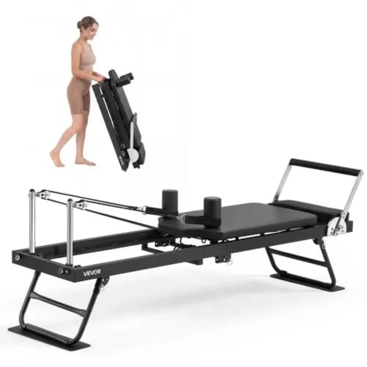 Pilates Reformer 77" Foldable Pilates Machine 400 - Image 1