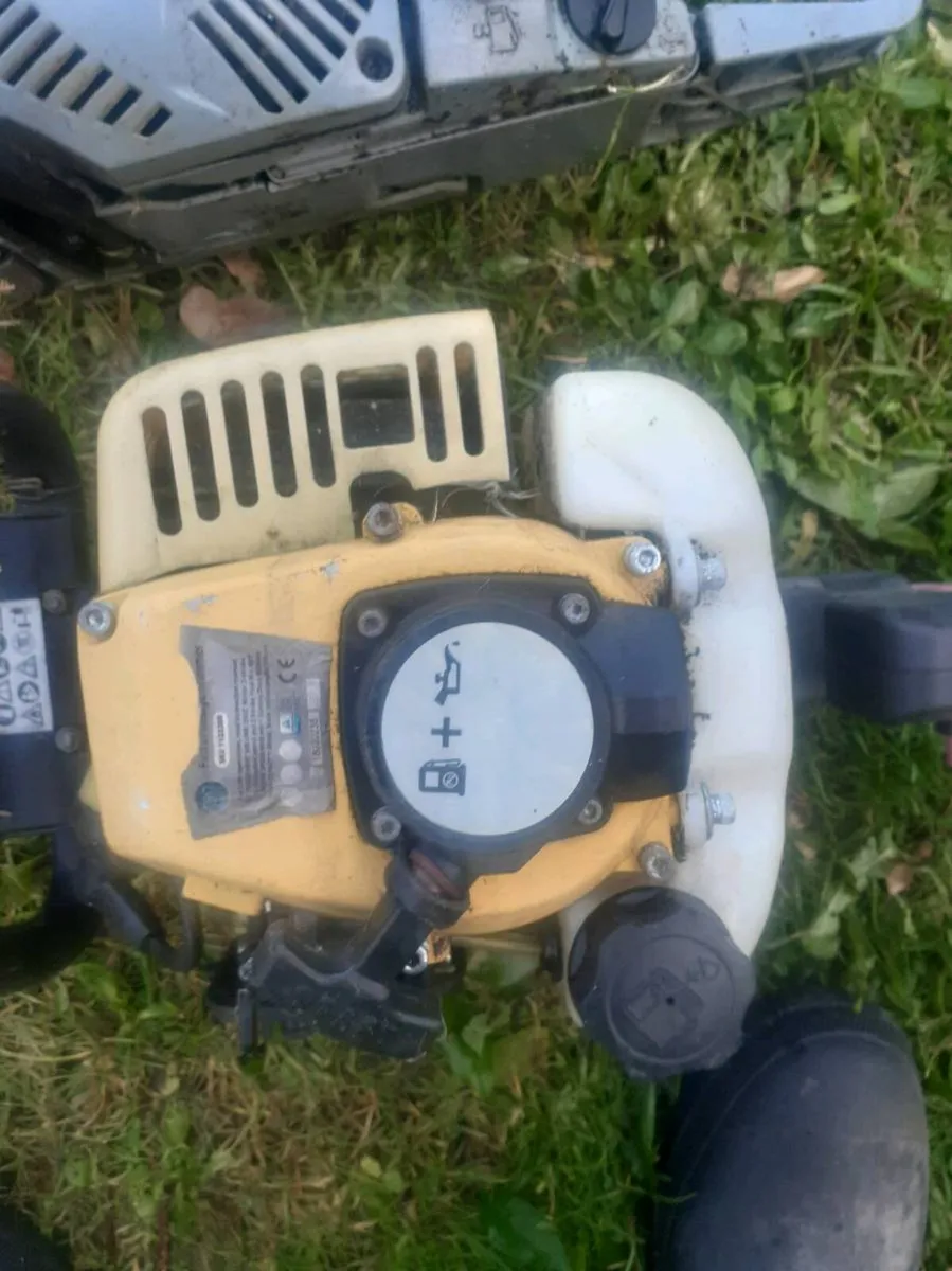 Petrol chainsaw and hedge trimmers - Image 1