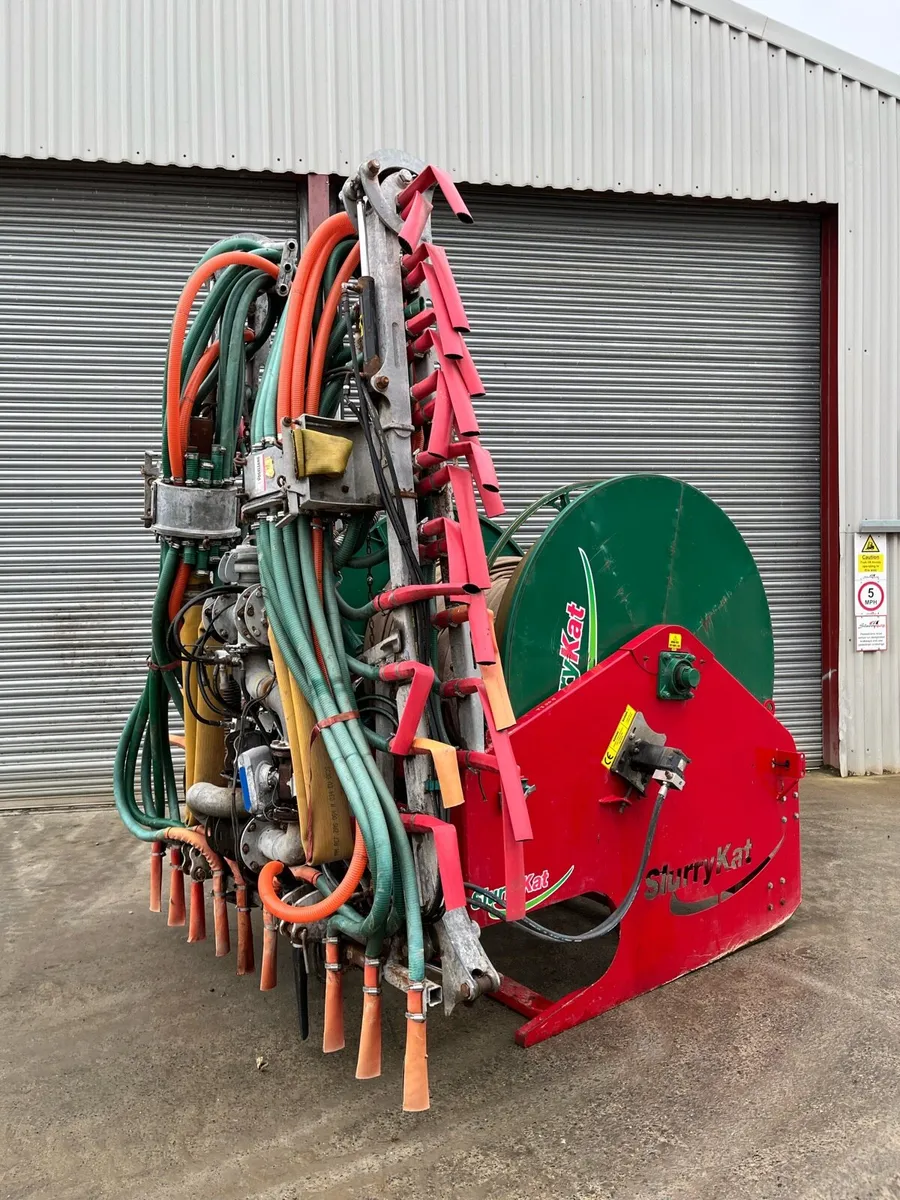 12m Slurrykat Umbilical Dribble bar, Reel & Hose - Image 1