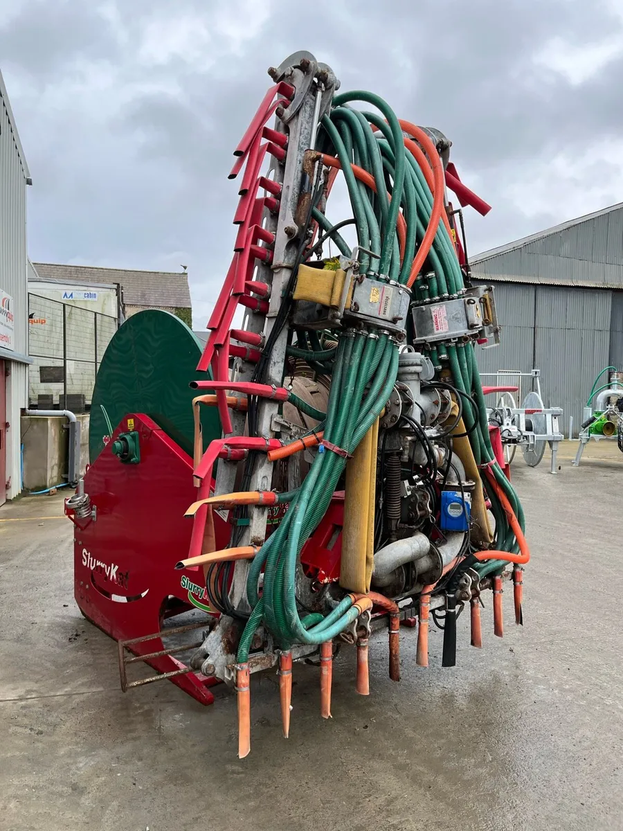 12m Slurrykat Umbilical Dribble bar, Reel & Hose - Image 3