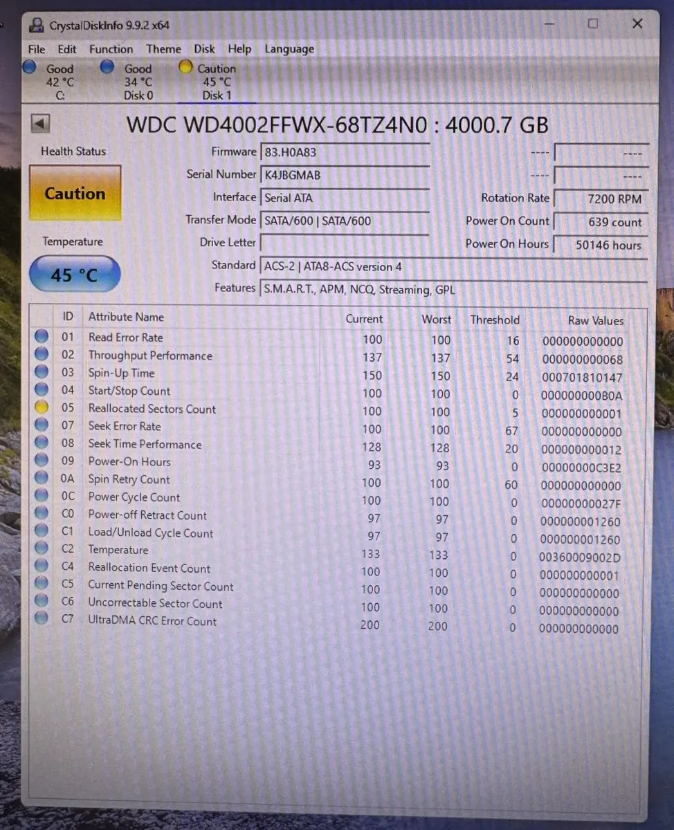 WD Red Pro 4TB 3.5in 6Gbps 7.2K RPM - Image 2
