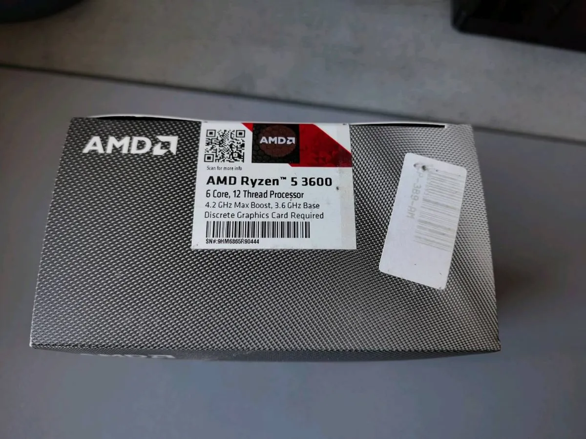 Ryzen 5 3600 CPU with cooler - Image 2