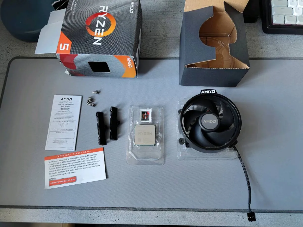 Ryzen 5 3600 CPU with cooler - Image 3