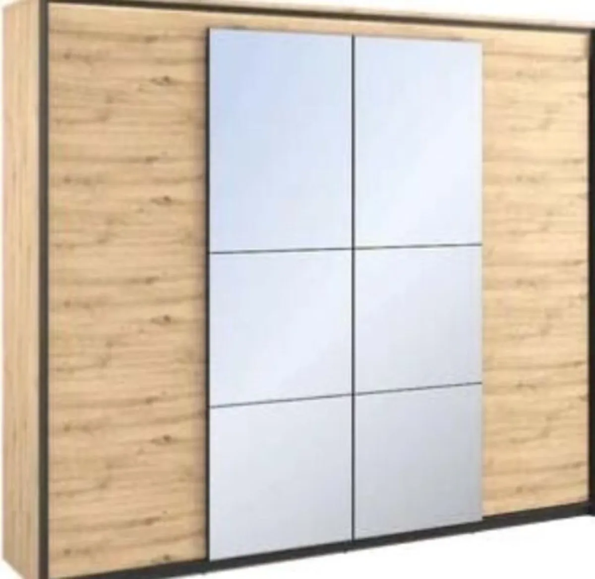 Quant 4 Door Wardrobe (LED Included)