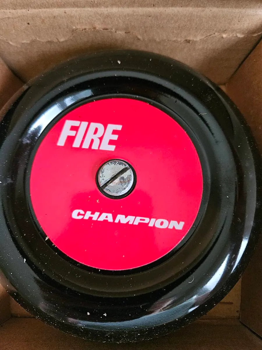 Fire / School Bells (Boxed, Unused) - Image 1