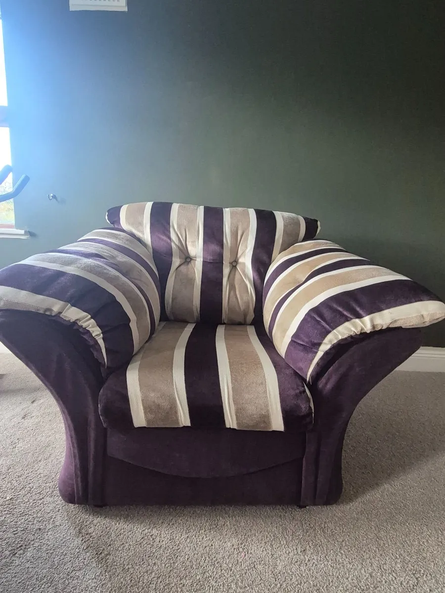 Sofa and 2 armchairs - Image 3