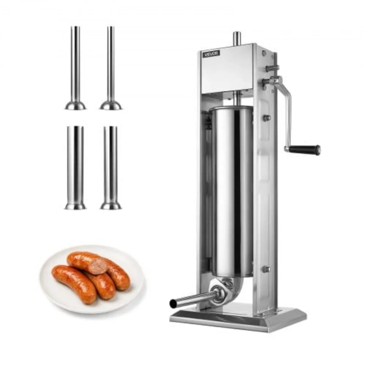 Manual Sausage Stuffer 15 lbs/ 7L Vertical Meat Ma - Image 1