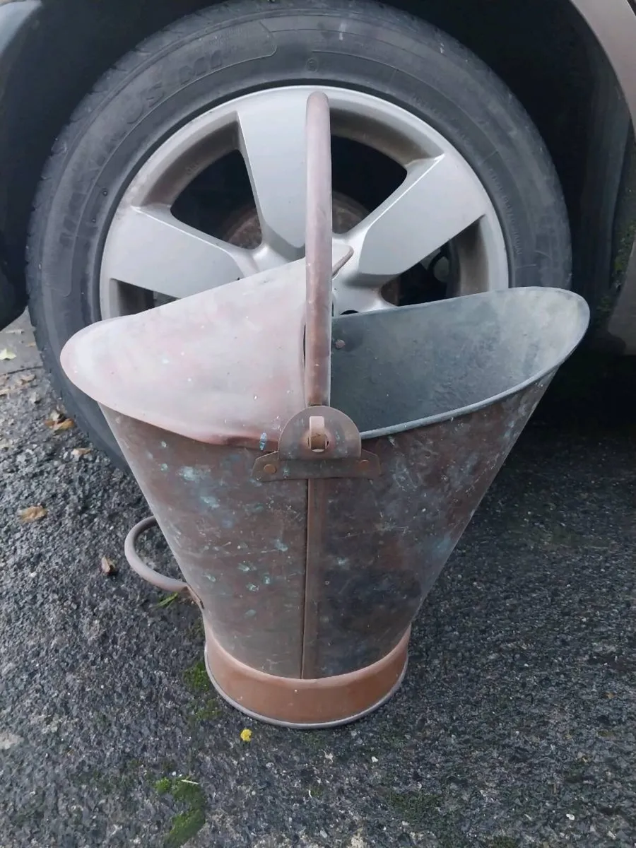 Copper bucket - Image 1