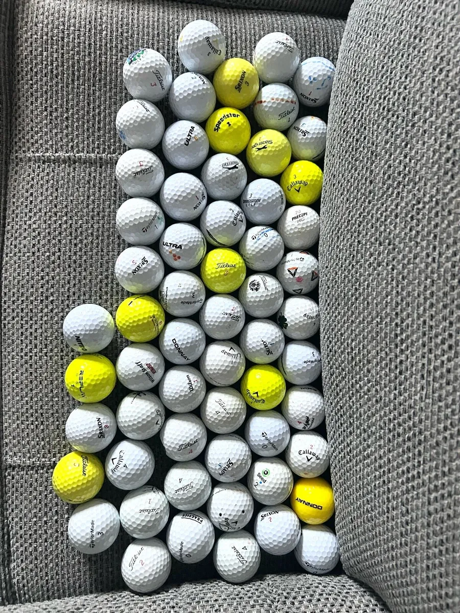 60 Golf Balls (€35 total posted)