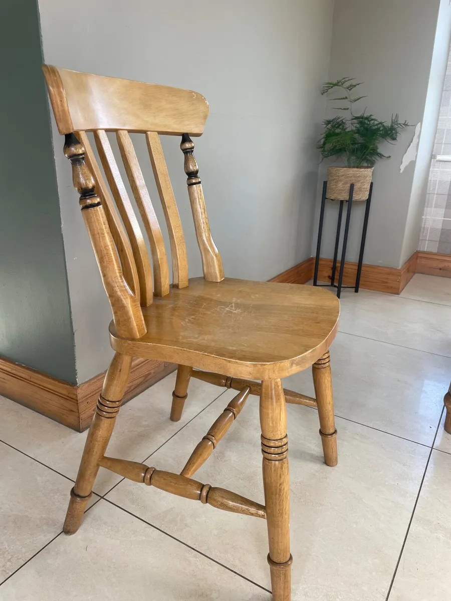 Solid wood Kitchen Chairs - Image 3