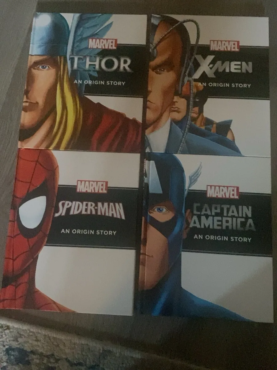 Marvel Hero Origins – Complete Set of 4 Books - Image 2