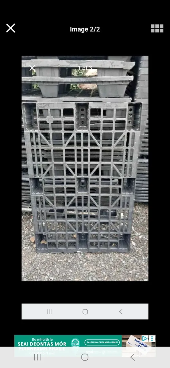 300 plastic pallets - Image 3