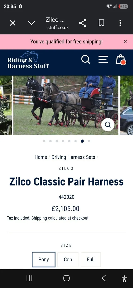 New Pair pony harness - Image 1
