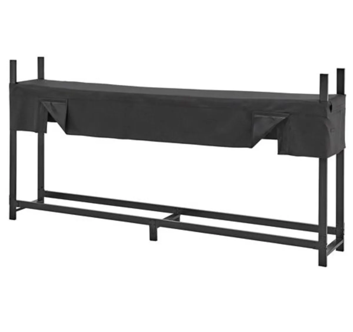 Firewood Rack with Waterproof Cover 2440 mm Outdoo - Image 3