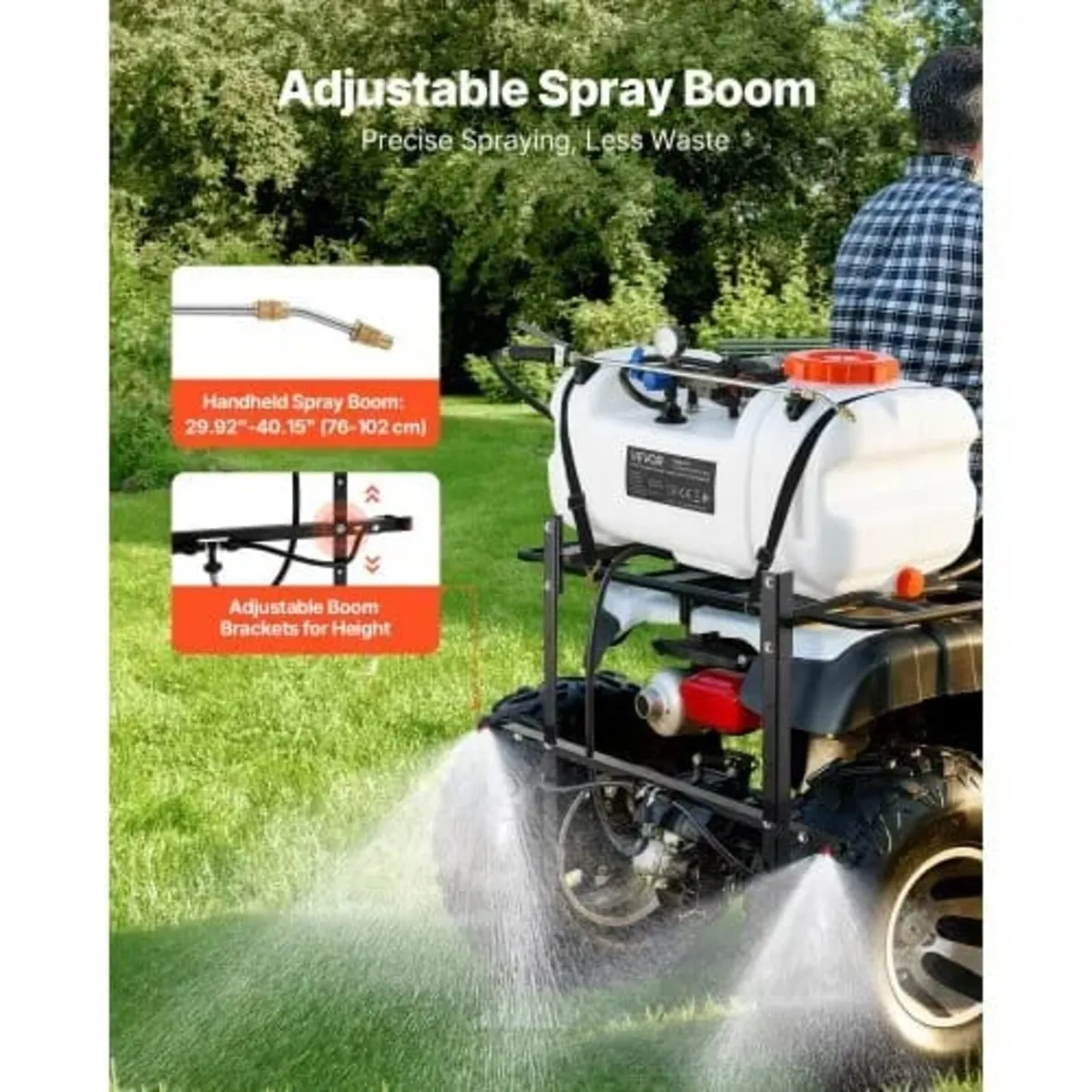 ATV Spot Sprayer 60L/15.9 Gal 12V Pump ATV/UTV Bro - Image 4