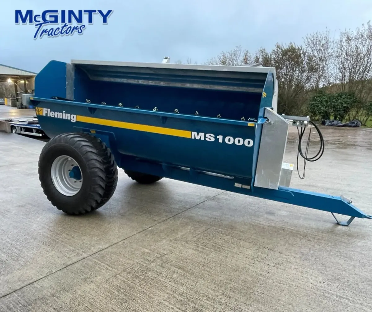 Fleming MS1000 Manure Spreader - Image 2