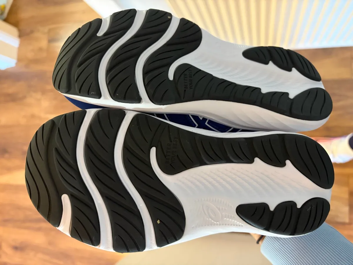 New Kids blue asics runners - Image 2