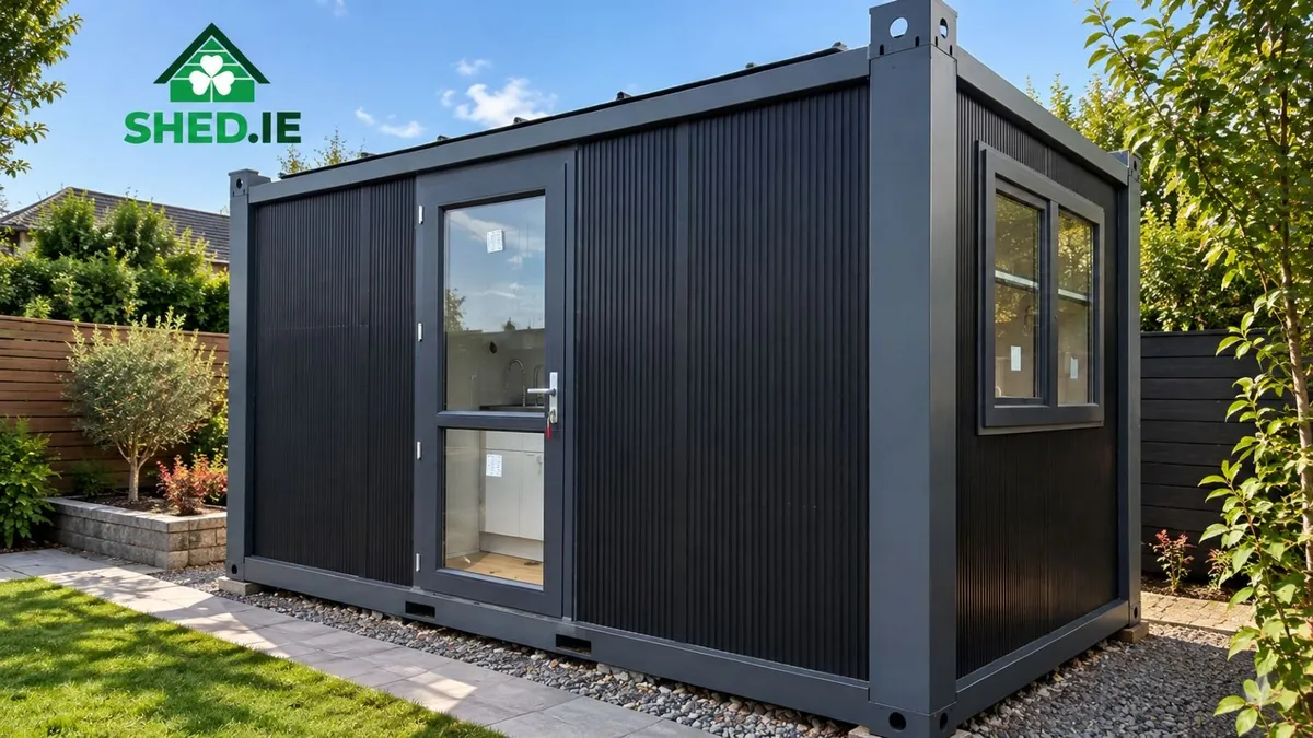 Garden Room/Studio with Ensuite & Kitchen-2.2x3.9m - Image 1