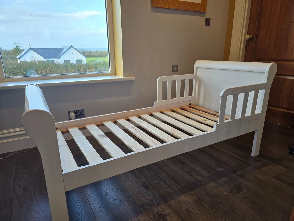 Junior Bed Frame with top side rail - Image 1