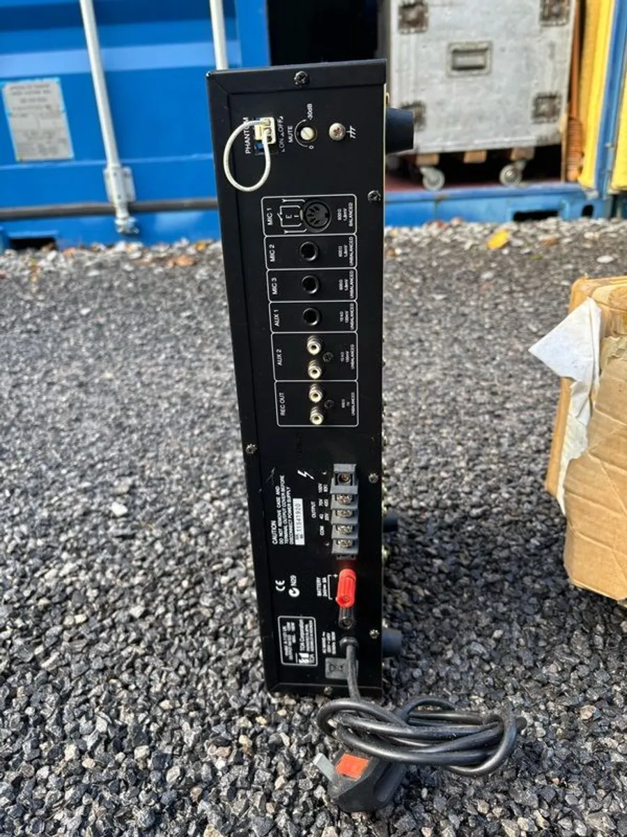 TOA Amp and Speakers - Image 3
