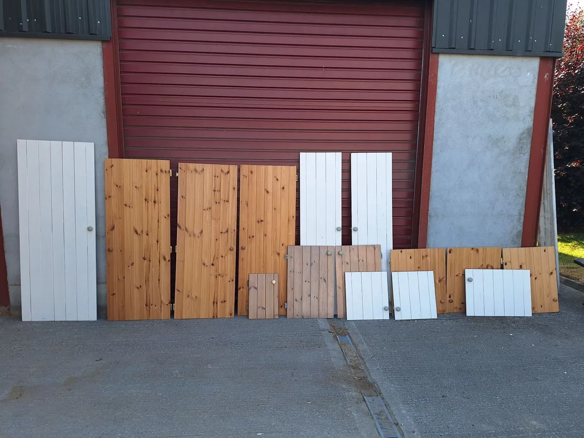 Pine sheeted Doors - Image 4