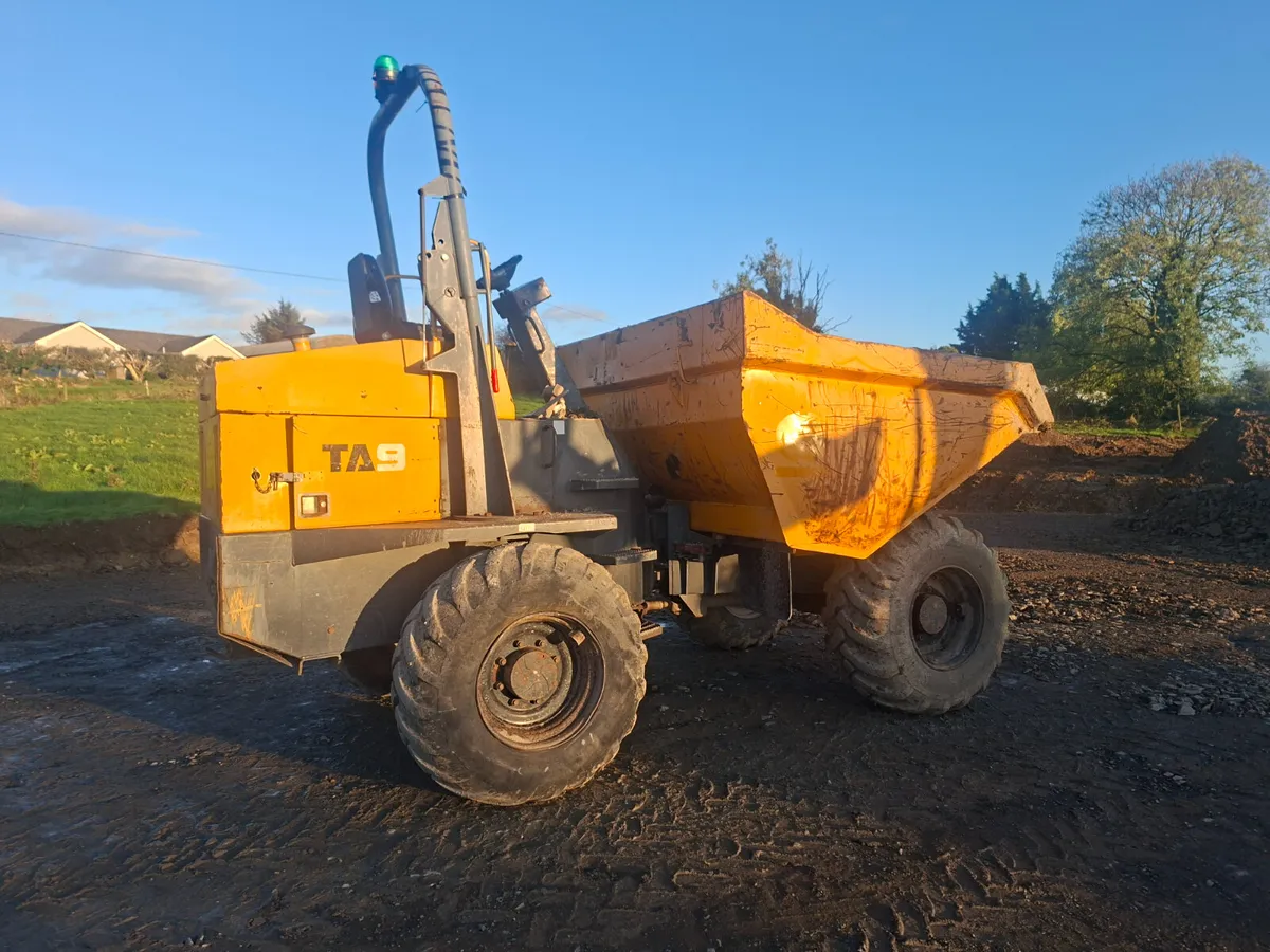 Terex 9 tonne dumper Year 2014 - Image 4