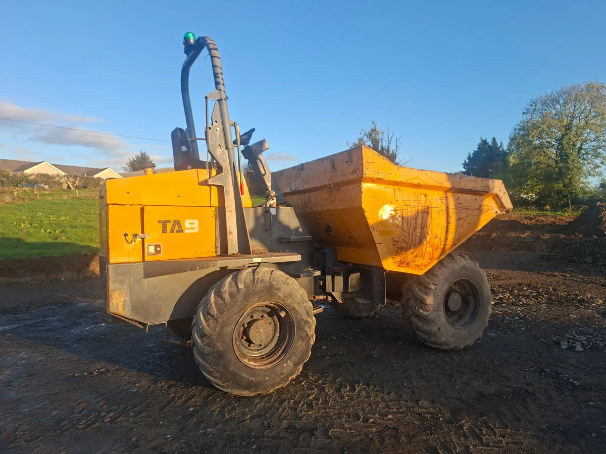 Terex 9 tonne dumper Year 2014 - Image 2