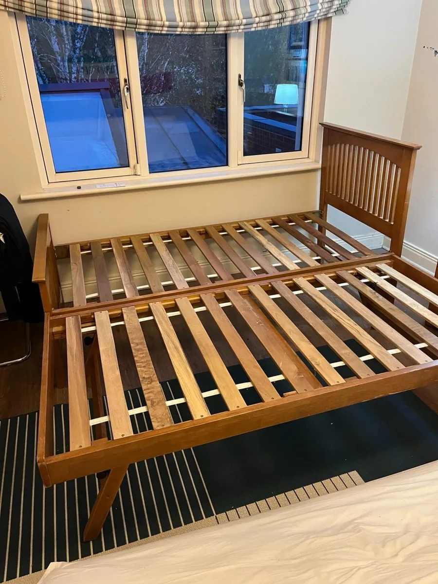 Brown Thomas Wooden Guest Single Beds - Image 1