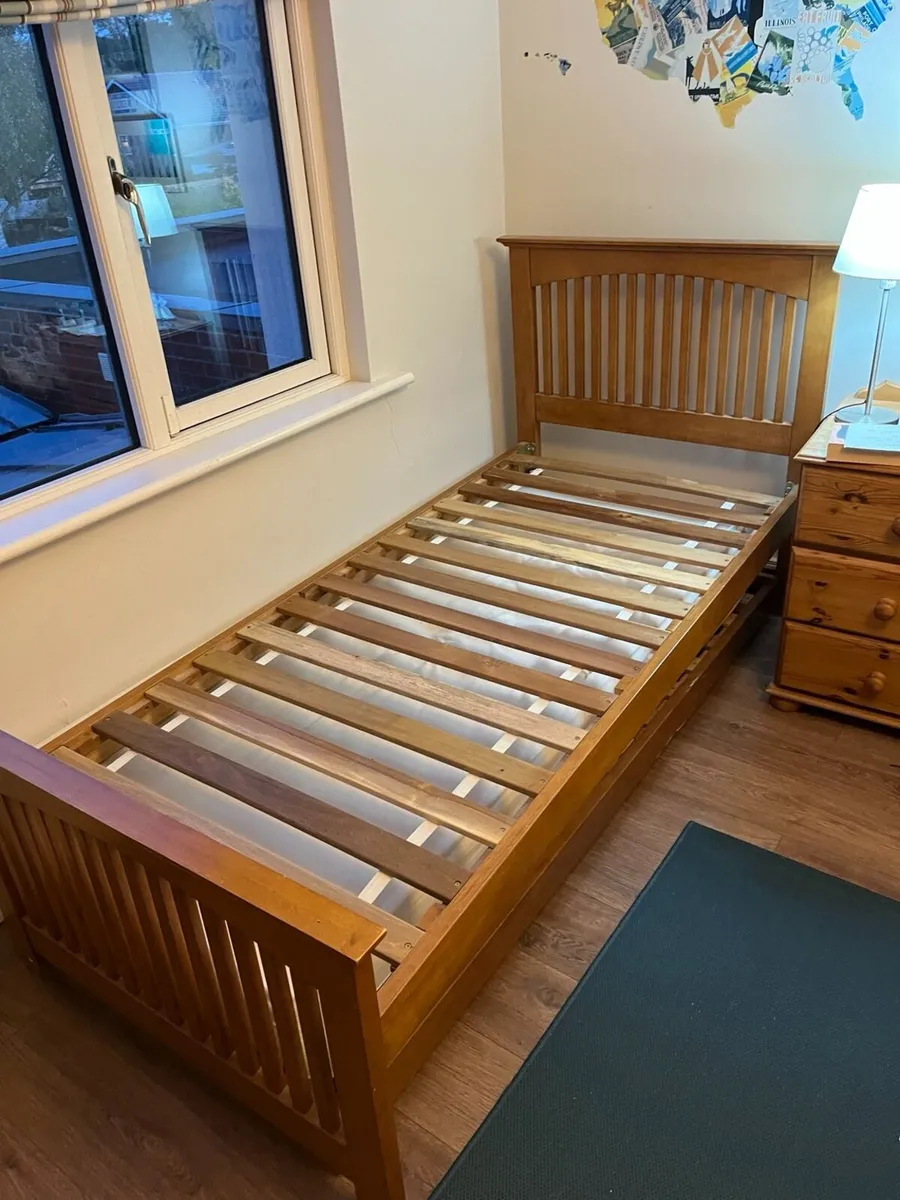 Brown Thomas Wooden Guest Single Beds - Image 3