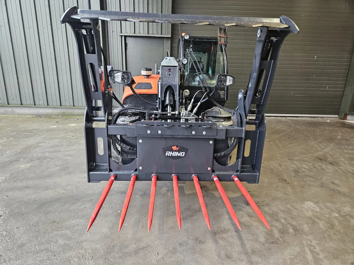 RHINO BALE SHEAR C/W EURO BRACKET - Image 4