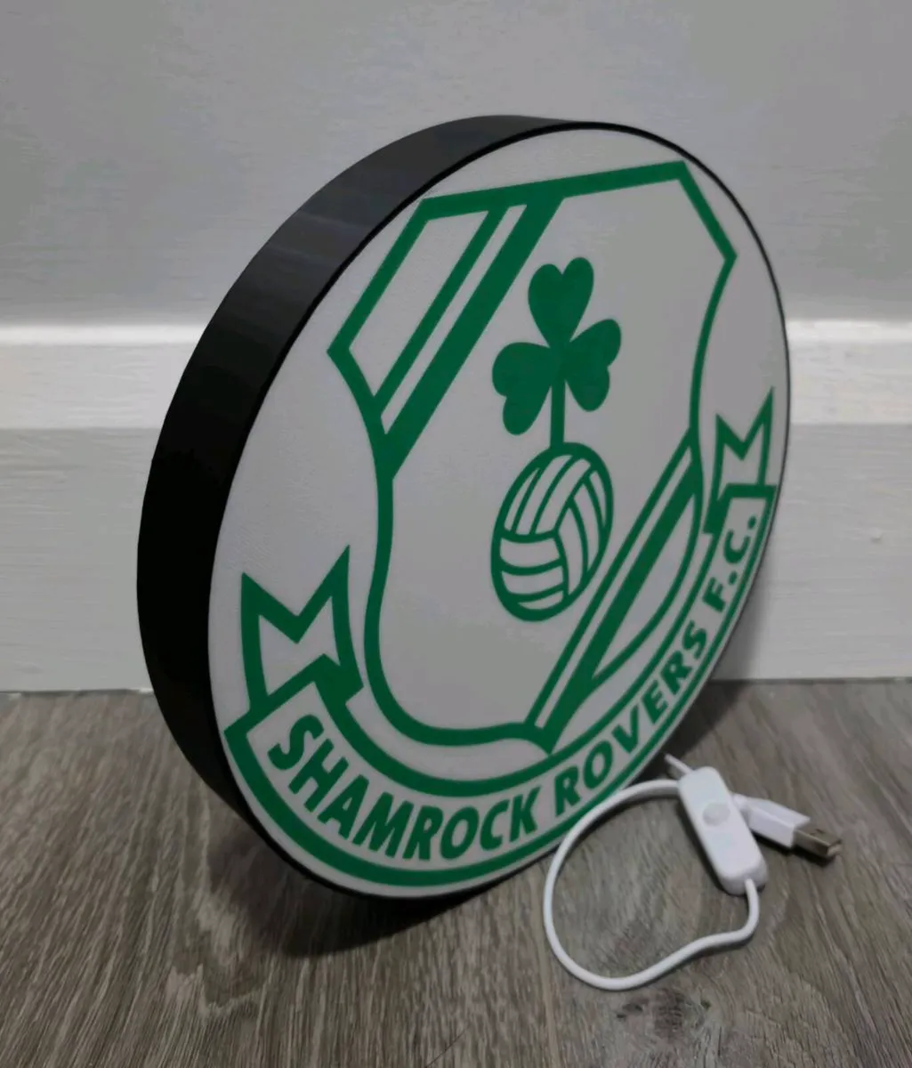 Shamrock Rovers Football Club Crest Light - Image 3