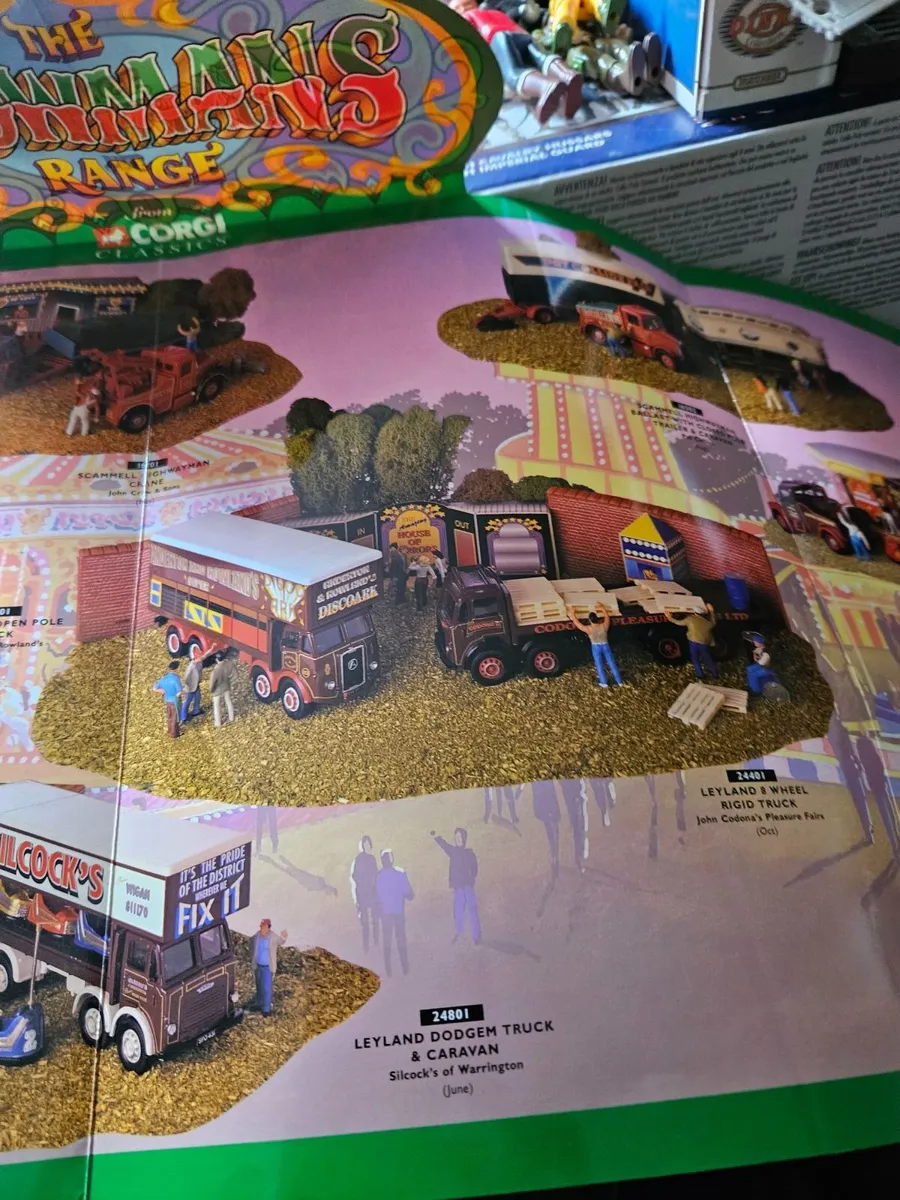 Corgi Circus Fair Ground Showmans Range Catalogue - Image 4