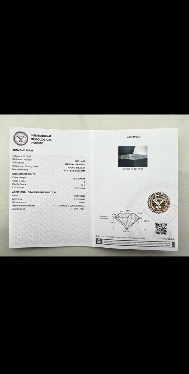 .36ct Natural Diamond - Image 2