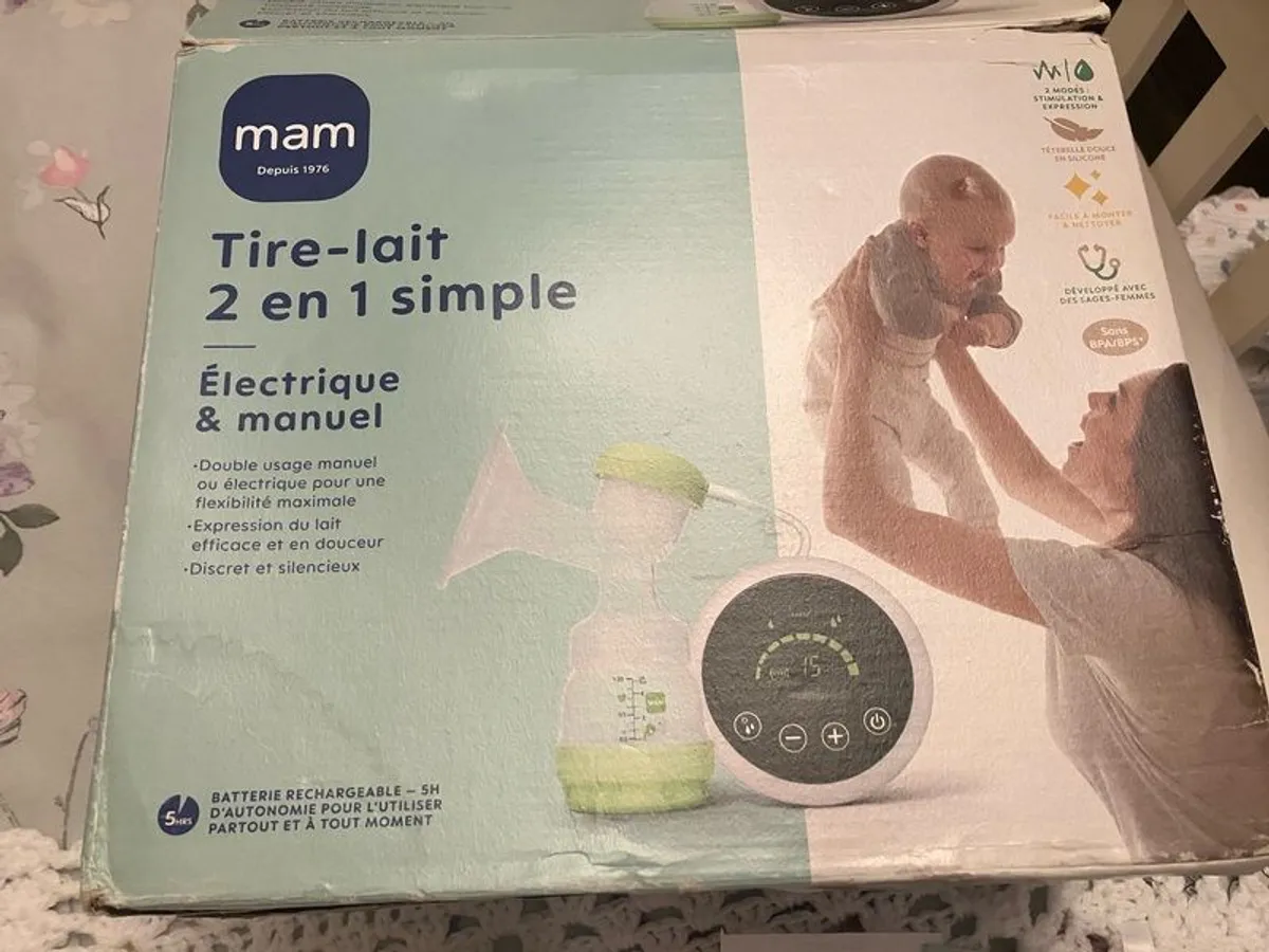 MAM 2 in 1 Single Breast Pump - Image 1