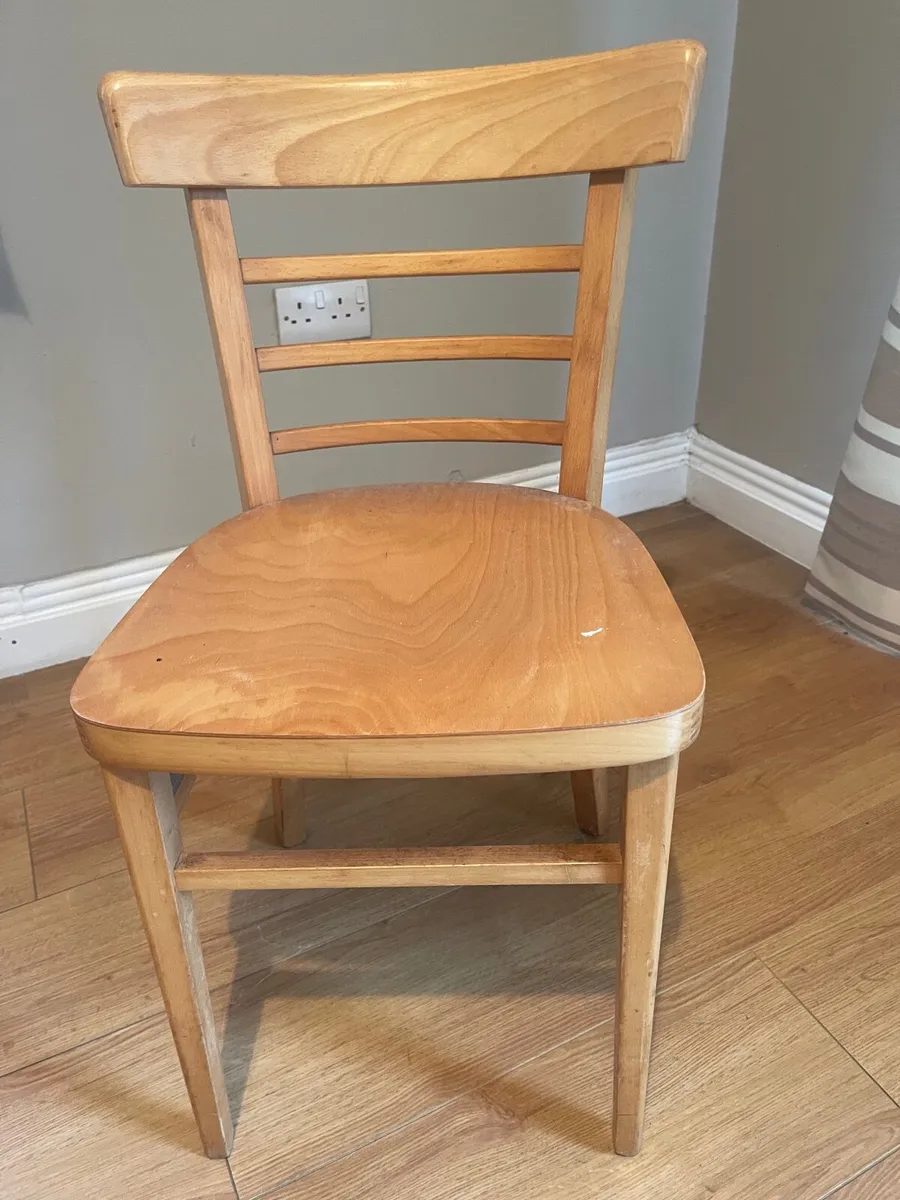 Kitchen chairs x 4 - Image 3